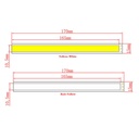 6W LED COB Light Bar Module 170*15mm Warm/Pure White/Red/Blue/Ice Blue DC12V/ 500mA 
