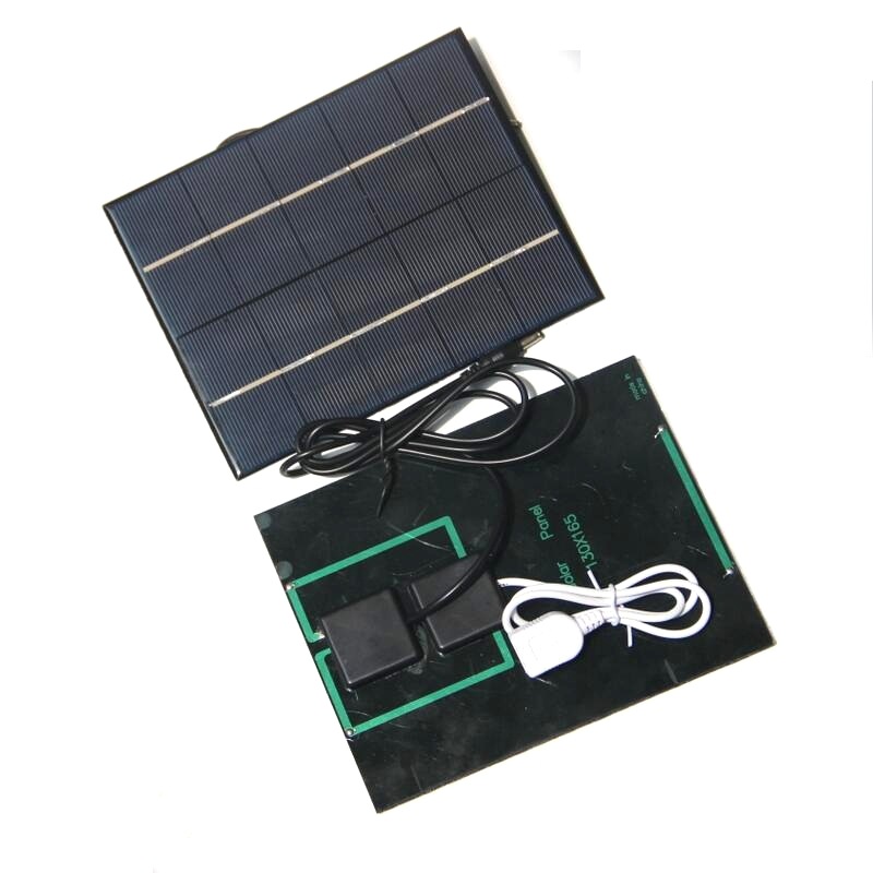 3.5W 5V Polysilicon Epoxy Solar Panel Cell Battery Charger