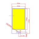 30W LED COB Light Module 120*65mm DC 12V 2500mA Warm White/ White 