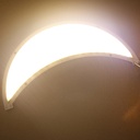 60W LED COB Light Module 180*55mm Moon shape DC 12V 5A Warm White / White