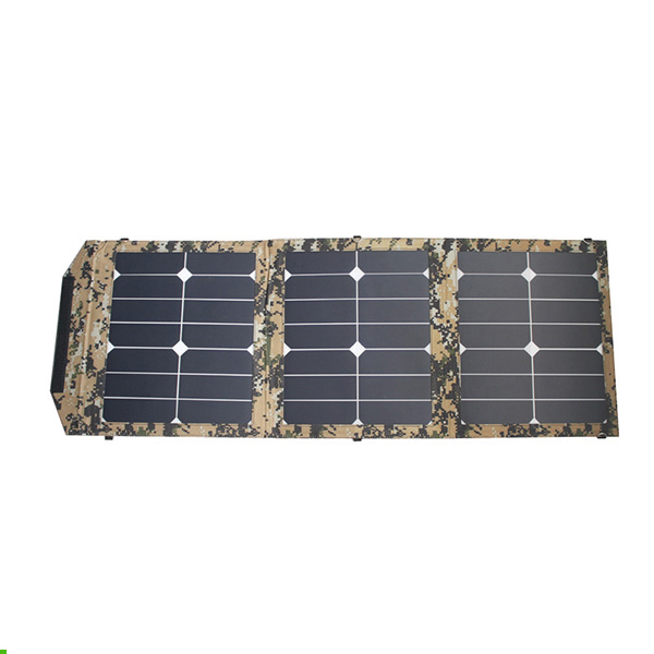 45W 18V Folding Solar Panel Battery Charger
