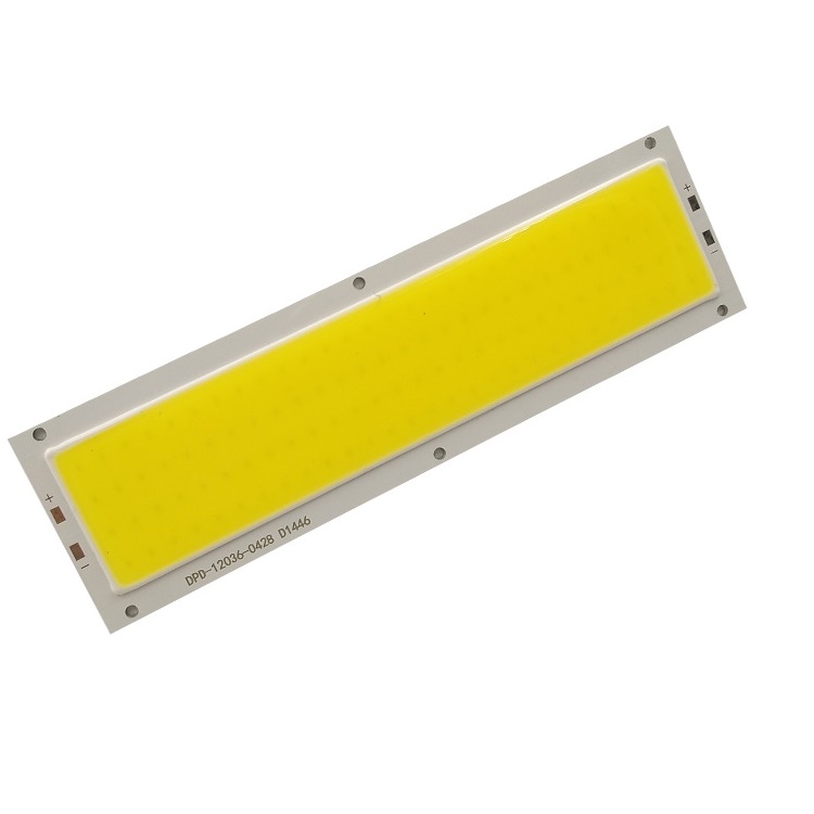 20W LED COB Light Module 120*36mm DC 12V 1.6mA Warm/ Natural White Blue