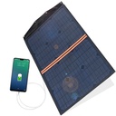 40W 18V Monocrystalline Folding Solar Panel Battery Charger with USB