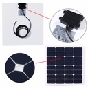 50W 18V Flexible Solar Panel Battery Charger