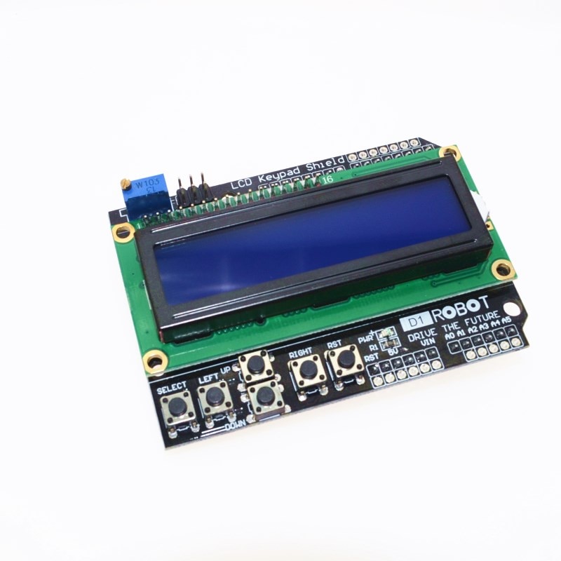 1602 Character LCD Input / Output Expansion Board / LCD Keypad Shield