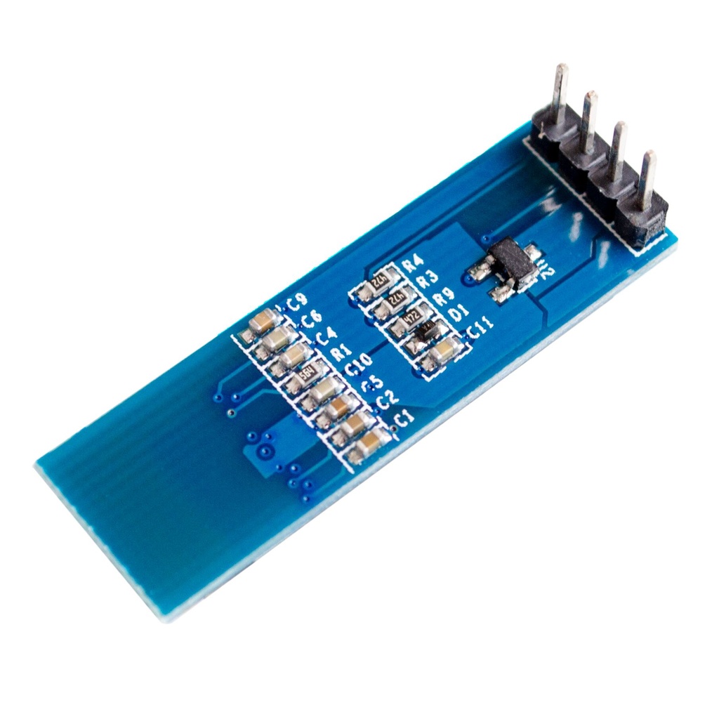 0.91inch OLED Display For Arduino White/Blue 128x32 OLED LCD IIC I2C 