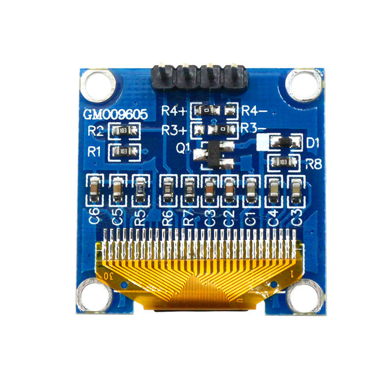 0.96 inch 12864 IIC  OLED  Display Module White/Blue/Yellow-Blue Dual Color