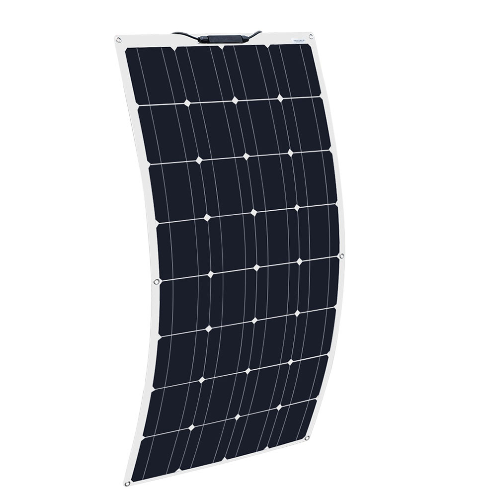 100W 16V Monocrystalline Flexible Solar Panel Battery Charger