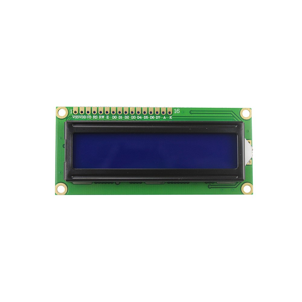 1602 16x2 LCD Display Screen Module 3V/5V Blue/Yellow-Green for Arduino