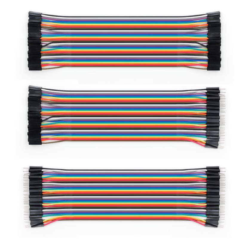 Dupont Line 40P Male to Male + Male to Female and Female to Female Dupont cable for Arduino