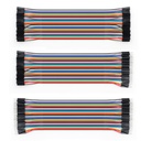 Dupont Line 40P Male to Male + Male to Female and Female to Female Dupont cable for Arduino