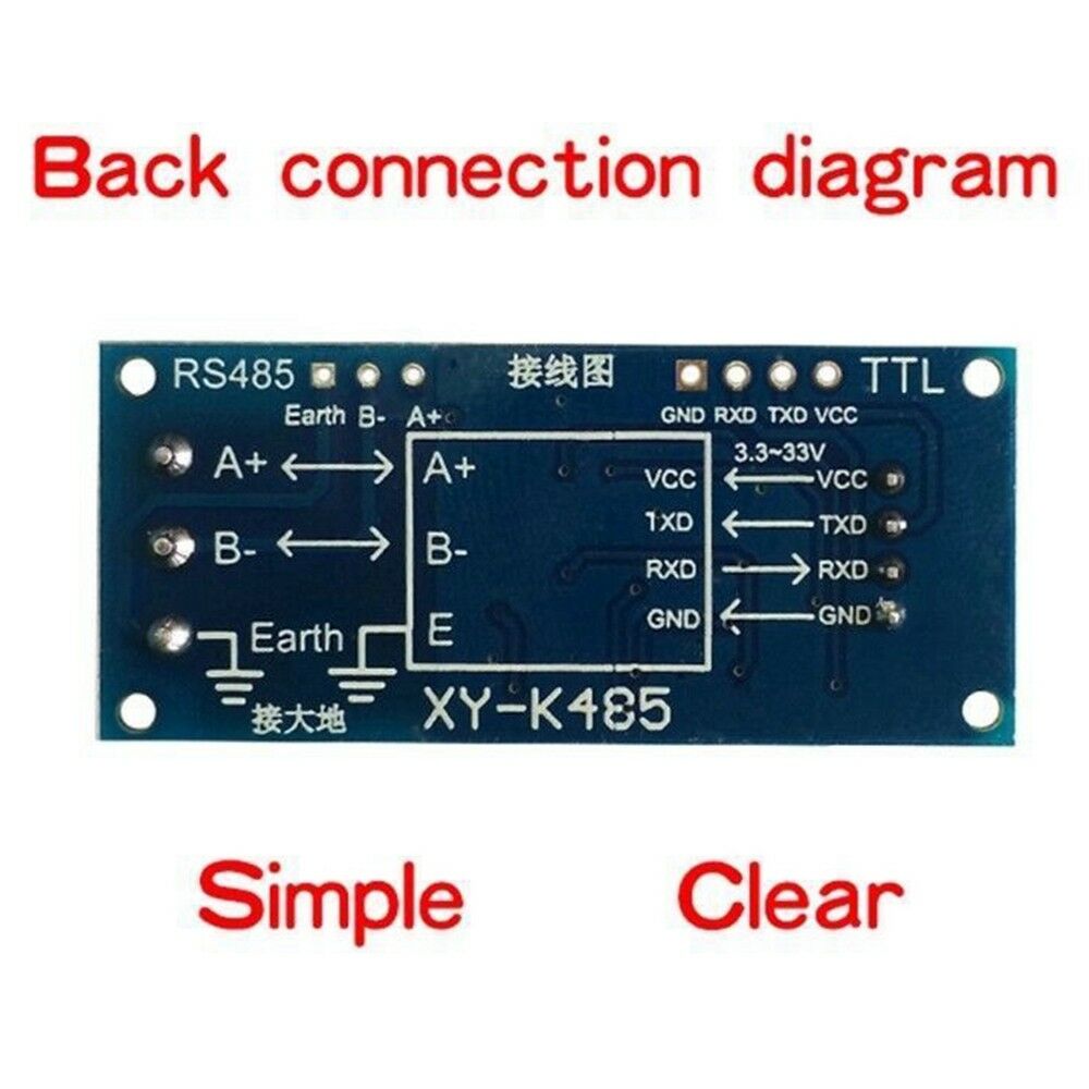 TTL to RS485 Converter Module 3.3V/5.0V Hardware Auto Control for Arduino AVR CG