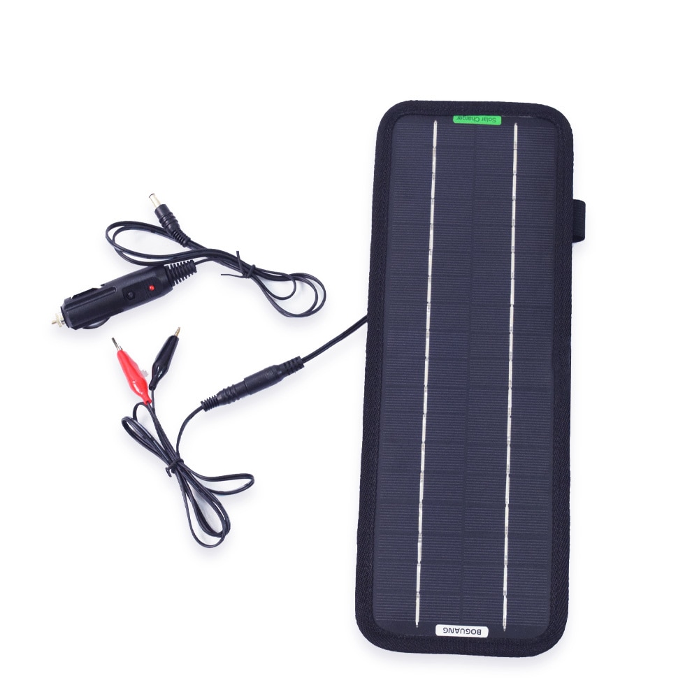 5W 18V Monocrystalline Solar Panel Battery Charger