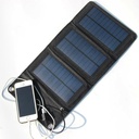 5W 5.5V Folding Solar Panel Battery Charger