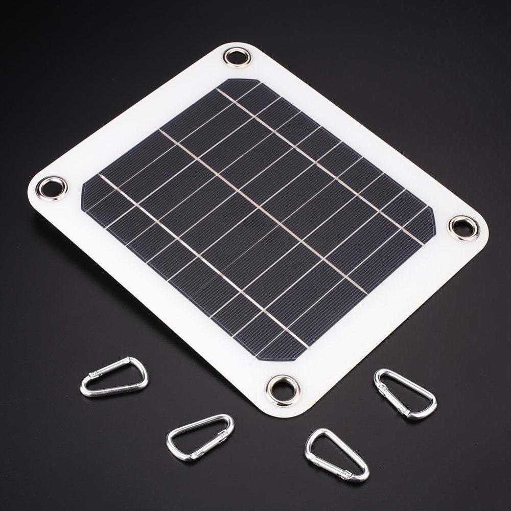 5W 5V Monocrystalline Solar Panel Cell Battery Charger