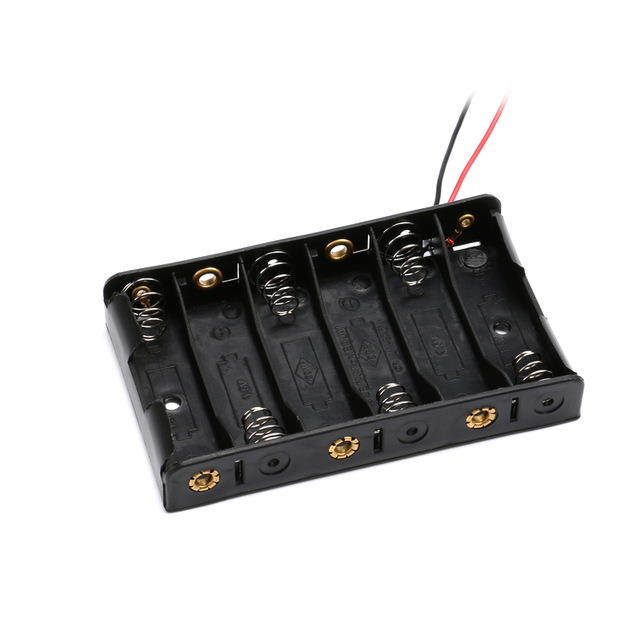 AA Size Power Battery Storage Case Box Holder Leads With 1 2 3 4 5 6 8 Slots