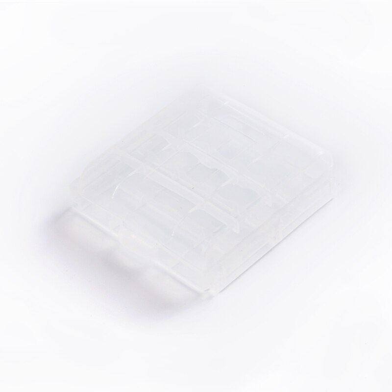 Durable Battery Storage Box Hard Plastic Battery Case Holder For 4x AA 4xAAA
