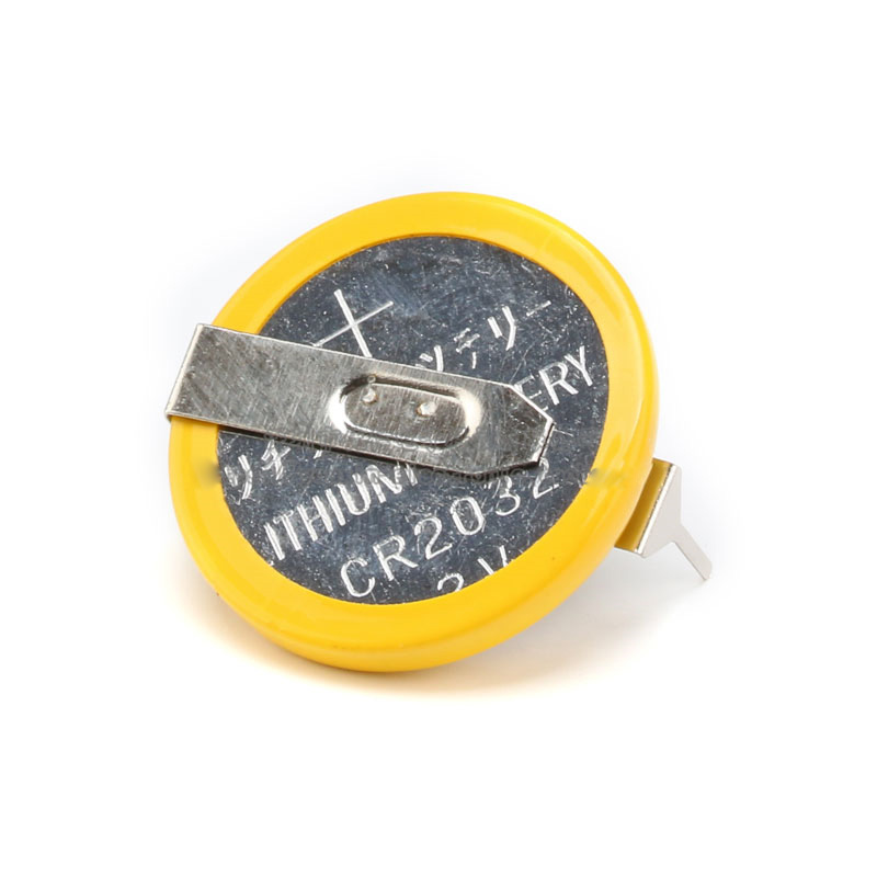 2032 3V 200mA Button Battery with Solder Foot