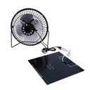 4.5W 6V Solar Panel + 6 Inch Mini Fan