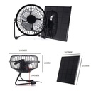 4.5W 6V Solar Panel + 6 Inch Mini Fan