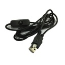 Raspberry Pi Micro USB Power Supply Charging Cable with ON/OFF Switch 1.5M