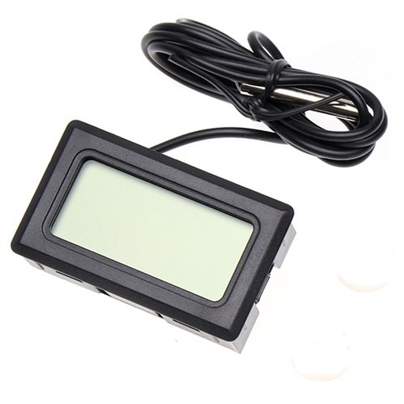 Digital Thermometer Temperature Meter Probe Sensor LCD