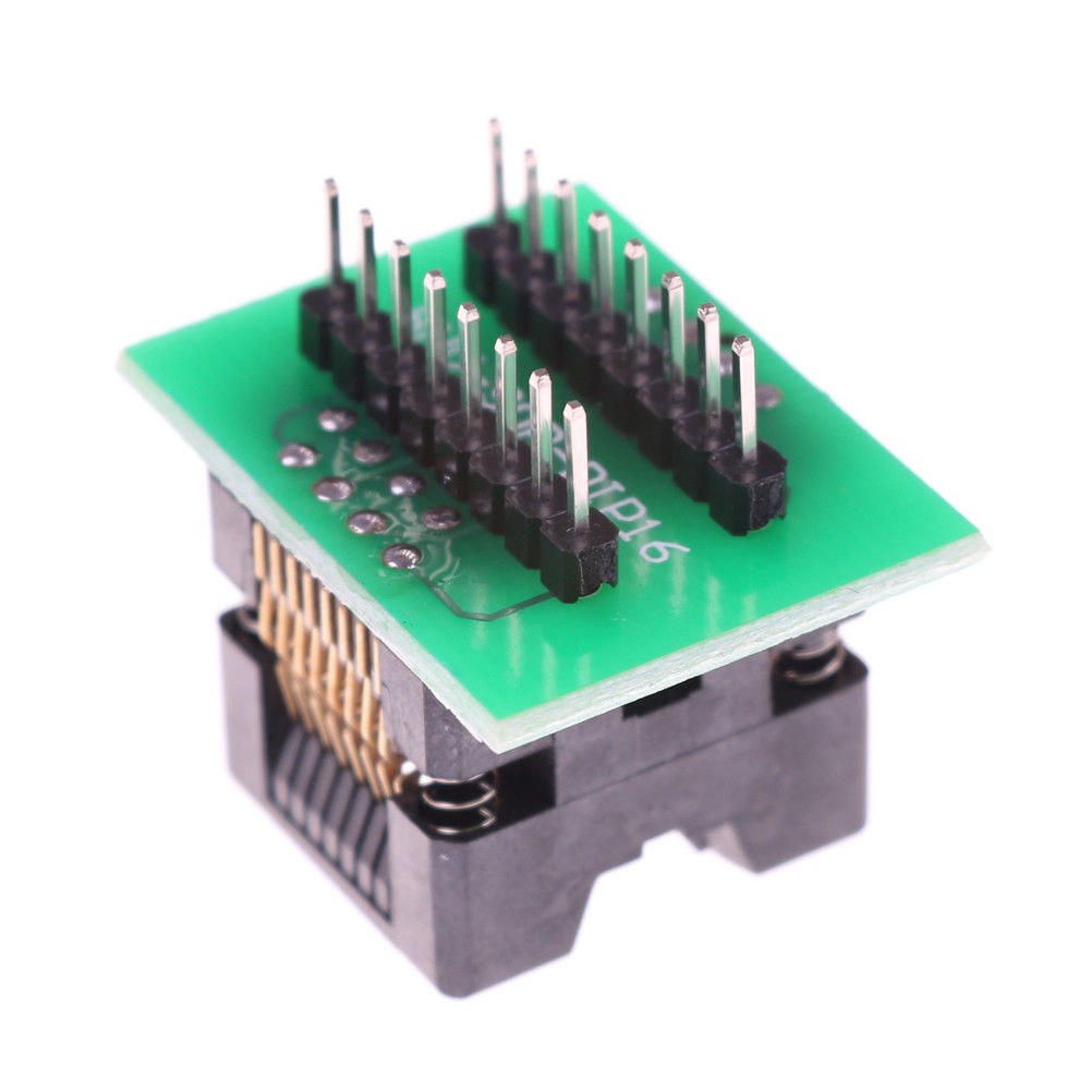 SOP16 to DIP16 Programmer Adapter IC Socket Converter Board