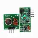 433Mhz RF transmitter and receiver kit for Arduino