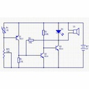 Electronic Temperature Control Sound Light Alarm Suite DC 3~5V DIY Kit