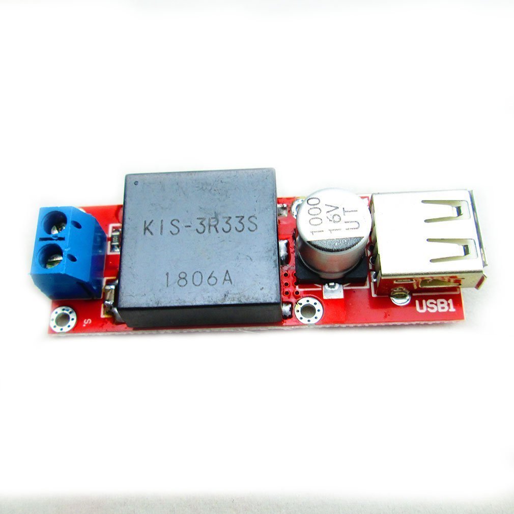 KIS3R33S DC7V-24V to 5V 3A USB Step Down Module for Arduino