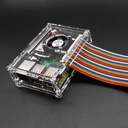 Transparent Case With Fan for Raspberry Pi Pi 2B/3B/3B+