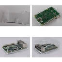 Transparent Case With Fan for Raspberry Pi Pi 2B/3B/3B+