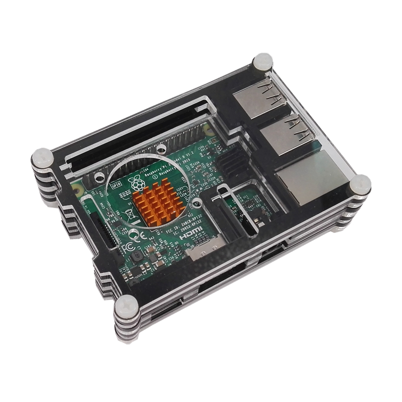 Raspberry pi 3 B /B+ 9 Layer Case With Fan