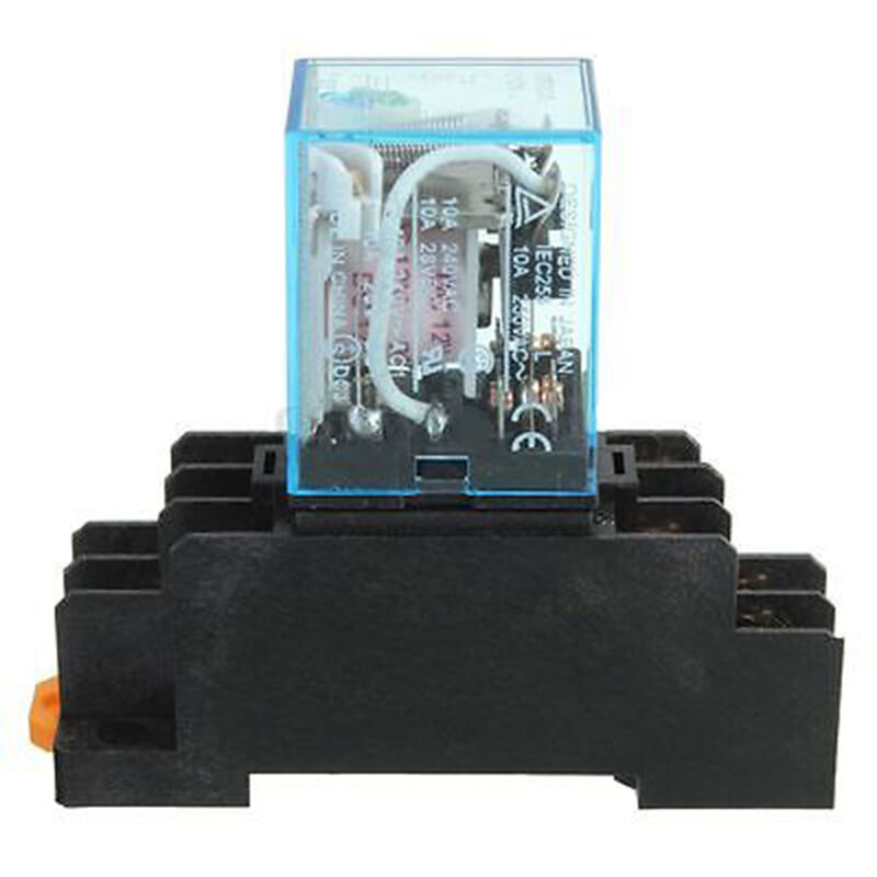 AC 220V Coil Power Relay 8Pin 10A DPDT LY2NJ HH62P HHC68A-2Z