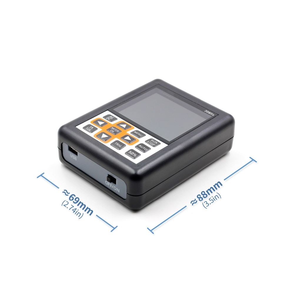 DSO FNIRSI 30MHz Analog Bandwidth 200MS Sampling Rate Handheld Mini Digital Oscilloscope