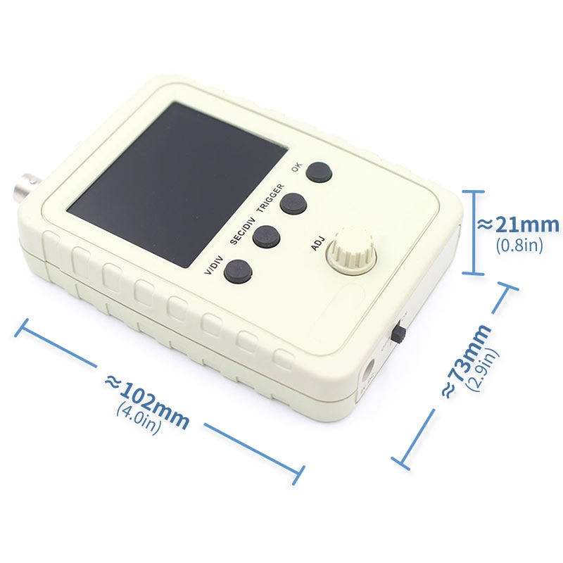 DSO FNIRSI-150 0-200KHz Analog Bandwidth 1MS Sampling Rate Digital Oscilloscope with P6020 Standard Probe