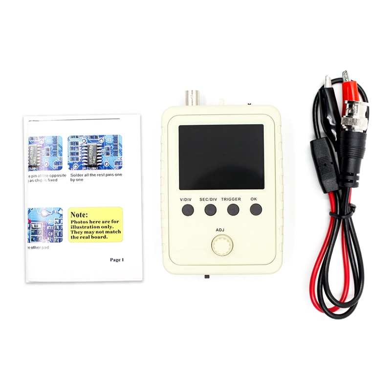 DSO FNIRSI-150 0-200KHz Bandwidth 1MS Sampling Rate Digital Oscilloscope Kit with Housing Case