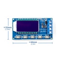 1Hz-150KHz Dual Mode PWM Pulse Frequency Duty Cycle Adjustable Square/Rectangular Wave Signal Generator