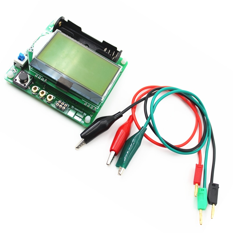 12864 Mega328  Diode Triode Capacitance LCR ESR Meter LCD Transistor Tester
