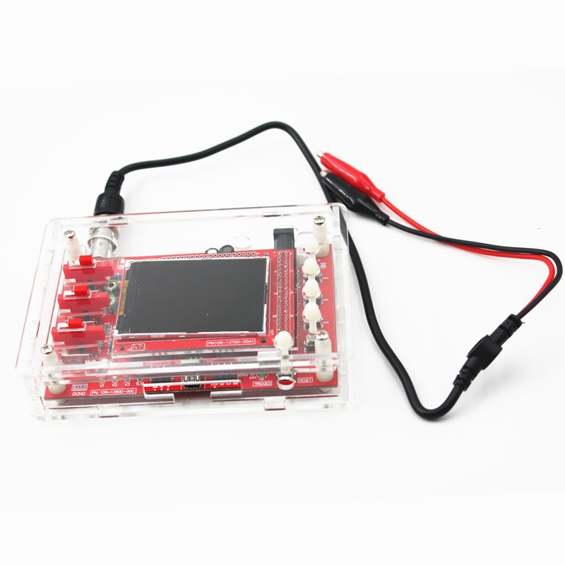 FNIRSI-138 2.4" TFT Handheld Mini Digital Oscilloscope Kit + DIY Acrylic Shell