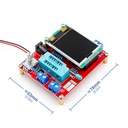 GM328 ESR Voltage Frequency Meter PWM Square Wave Multifunctional Transistor Tester DIY Kit