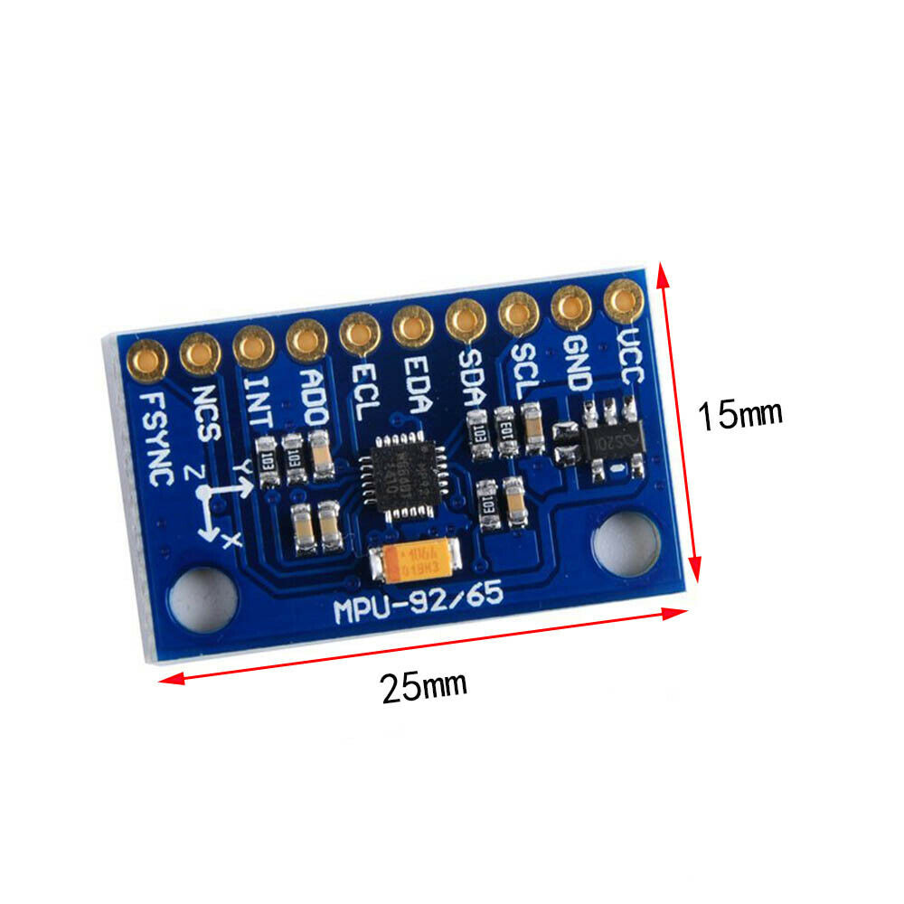 MPU 9250 SPI/IIC 9-Axis Attitude Module Gyro + Accelerator + Magnetometer ST