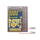 Mini NRF24L01+ SMD 1.27MM wireless Transceiver Module Small Size