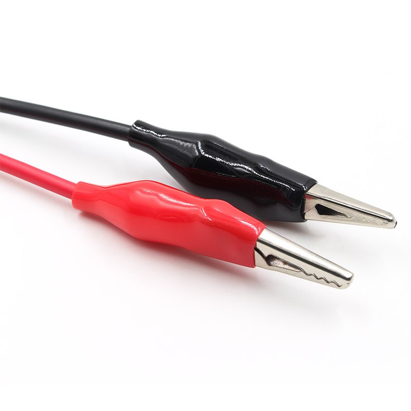 P1011 BNC Q9 Male Plug to Dual Alligator Clip Oscilloscope Test Probe Lead Cable