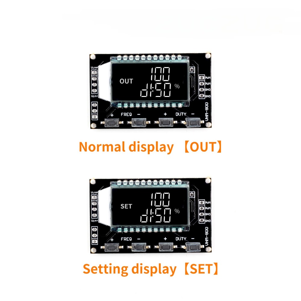 Liquid Crystal Display PWM Module 1Hz-150Khz 3.3V-30V Signal Generator