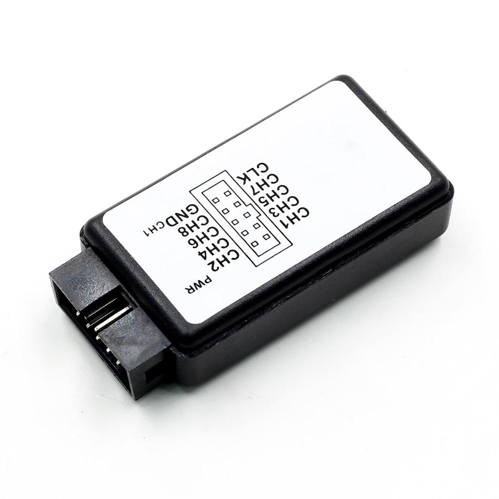 USB 24MHz Bandwidth 24MS Sampling Rate 8 Channel Logic Analyzer Debugger for ARM FPGA
