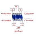 5V~3.3V 4 Channel IIC I2C Logic Level Converter Bi-Directional Module