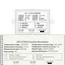 AC220V 12V 24V Digital LED Dual Probe Thermometer Temperature Controller Thermostat