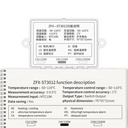 AC220V 12V 24V Digital LED Dual Probe Thermometer Temperature Controller Thermostat