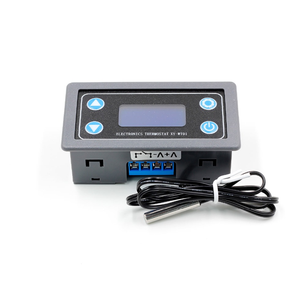 DC12V LED Digital Temperature Thermometer Controller Switch Module + NTC Sensor